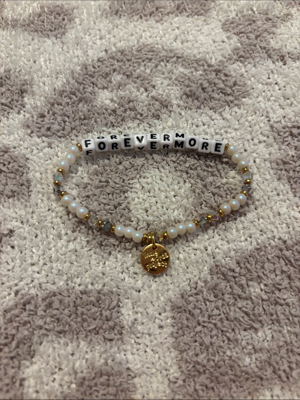 Forevermore Little Words Project bracelet